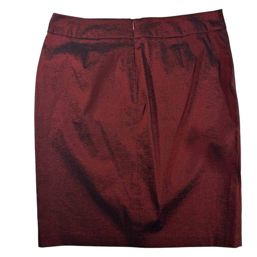 Vtg Cache Sz 10 Red Black Skirt Y2K Whimsigoth Dark Academia Witchy Goth Grunge - Picture 2 of 8